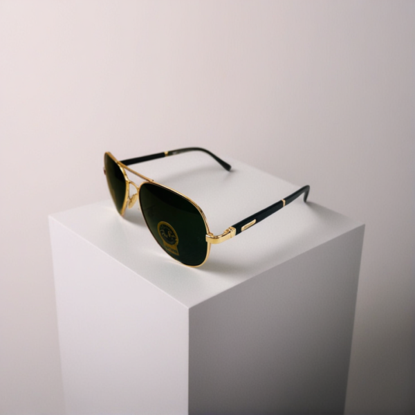 RB Military Aviator - GOLD FRAME - Image 3